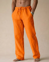Crawford - Bequeme Atmungsaktive Hose in Orange