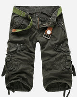 Wade - Klassische Cargoshorts in Grün