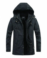 Hochwertige und Bequeme Fleecejacke für Herren in Schwarz