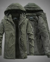 Hochwertige und Bequeme Fleecejacke für Herren in Grün