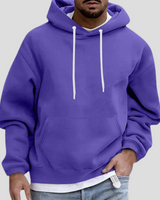 Kapuzenpullover Mit Lockerem Schnitt - Marcel in Lila