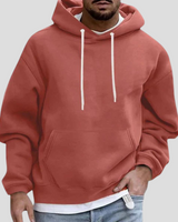 Kapuzenpullover Mit Lockerem Schnitt - Marcel in Orange