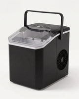 Kompakte Mini-Eiswürfelmaschine - Cubiq in Schwarz