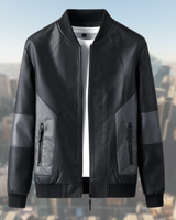 SIMON - Die stylische und einzigartige Bomberjacke in Schwarz