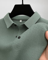 Kurzarm-Poloshirt - Etienne in Grün
