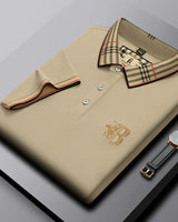 Kurzarm-Poloshirt - Marwin in Khaki
