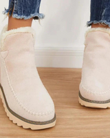 Kurzer Isolierter Knöchelstiefel - Judith in Beige