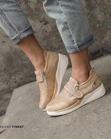 Zoey | Fußgewölbestütze Geformtes Fußbett Schuhe in Beige