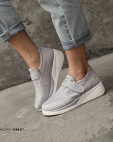 Zoey | Fußgewölbestütze Geformtes Fußbett Schuhe in Grau