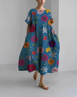 Floria - Lebhaftes Blumenkleid in Farbe 7