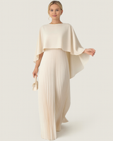 Langes Abendkleid In Maxi-Länge - Alisha in Weiß