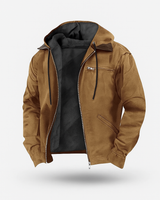 Lässige Jacke Mit Reißverschluss - Bennett in Braun