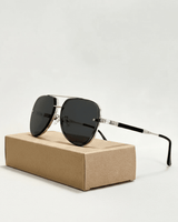 Leichte Aviator-Sonnenbrille - Marleen in Mitternacht