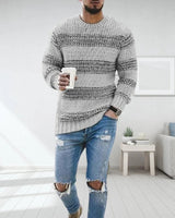 Carlo - Bequemer Pullover in Grau