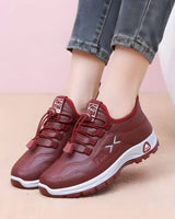 Livia | Damen Orthopädische Sneaker Komfort Alltag Modern in Rot