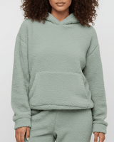 Loungewear-Set Mit Känguru-Tasche - Milana in Grün