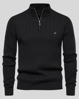 Noah | Hochwertiger Herren-Comfort-Pullover in Swrarz