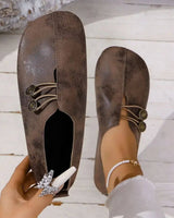 Lydia™ – Weiche und flexible orthopädische Schuhe in Dunkelbraun