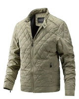 MAGNUS - Stylische Steppjacke für Männer in Beige