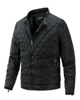 MAGNUS - Stylische Steppjacke für Männer in Schwarz