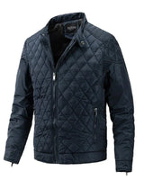 MAGNUS - Stylische Steppjacke für Männer in Blau