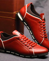 Herren Rutschfest Sneaker | Leicht in Rot