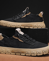 Finley - Legerer Schnürsneaker in Schwarz