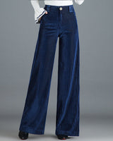 Shivila - Cord Hosen in Marineblau