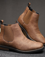 Brookvale Zeitlose Stiefel in Kastanienbraun