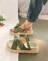 Marika | Damen Sandalen Sommer Komfort Leicht Elegant in Grün
