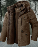 Salvador | Winterjacke für gemütliche Wärme in Braun