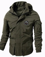 Stoere Herren Winterjacke - Riley in Olivgrün