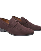 Patrick | Klassischer Schnitt Schlupf Penny-Loafer in Braun