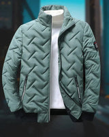 Ysara | Stylische Herren-Winterjacke in Grün
