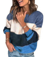 Pullover in Übergröße - Amelia in Blau