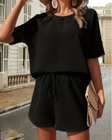Mikayla - Zweiteiliges Set in Schwarz