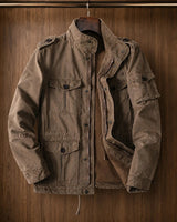 Moahan – Funktionsjacke MIT Mehreren Taschen in Braun