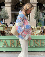 Trendiger Damenblazer mit Print - Eva in Pastell