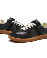 Oskar | Herren Retro Schuhe Elegant Charakter Modern in Schwarz
