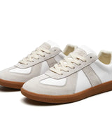 Oskar | Herren Retro Schuhe Elegant Charakter Modern in Weiß