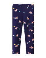 Mädchen Leggings mit buntem Einhorn-Design Drune in Gelb