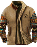 Savrani™ | Herren Fleecejacke in Hellkhaki
