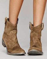 Sugeira – Stiefeletten Aus Wildleder in Braun