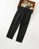 Damen elegantes Outfitset mit Hemd, Hose, Hosenträgern und Krawatte Drune in Schwarz