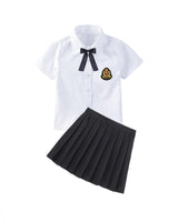 Damen Schuluniform Ensemble Drune in Schwarz