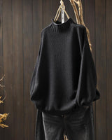 Claire | Stilvoller Strickpullover in Schwarz