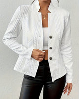 Margaret – Eleganter Damen Blazer in White