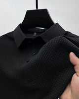 Gentle™ - Luxury Poloshirt in Schwarz