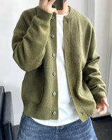 Alain™ - Luxus Pullover in Grün