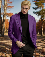 Herren Eleganter Blazer mit stilvollem Schnitt und hochwertigem Material Drune in Lila
